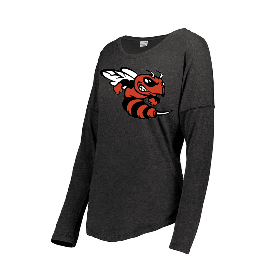 Decker Women's Tri-Blend T-Shirt - Long Sleeve