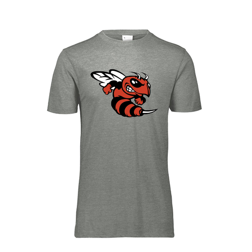 [FTSCUBGY-YS-LOGO1] Decker Youth Tri-Blend T-Shirt - Short Sleeve (Youth S, Gray, Logo 1)