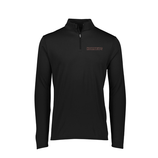 [FTLQFLBK-FAXS-LOGO3] Decker Women's Flex-Lite 1/4 Zip Shirt (Female Adult XS, Black, Logo 3)