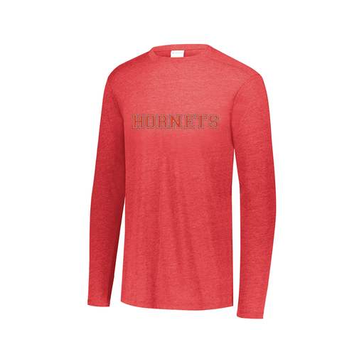 [3075.V96.XS-LOGO2] Men's LS Ultra-blend T-Shirt (Adult XS, Red, Logo 2)